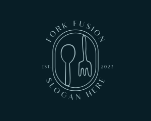 Spoon & Fork Cuisine logo design