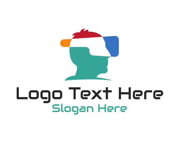 Virtual logo example 1