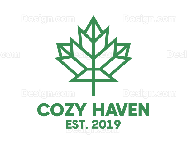 Polygon Canada Leaf Logo
