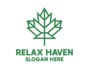 Polygon Canada Leaf Logo