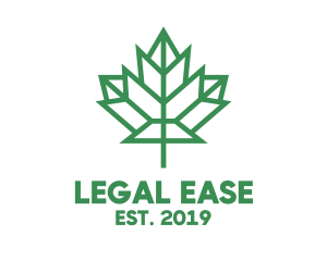 Polygon Canada Leaf logo
