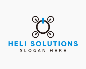 Drone Power Button logo