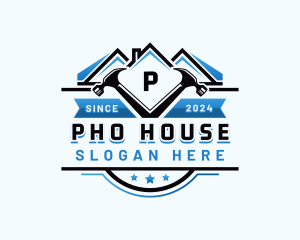 House Hammer Repair logo design