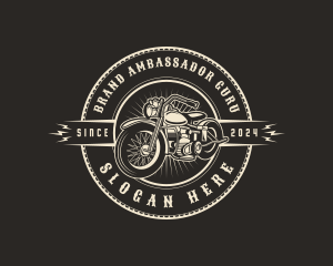 Motorcycle Bike Motor logo design