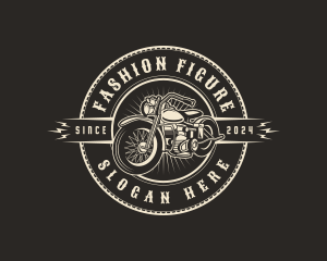 Motorcycle Bike Motor logo design