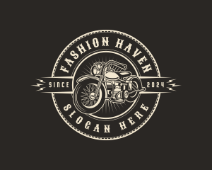 Motorcycle Bike Motor logo design