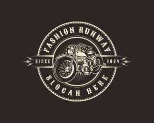 Motorcycle Bike Motor logo design