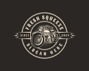 Motorcycle Bike Motor logo design