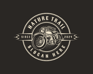 Motorcycle Bike Motor logo design