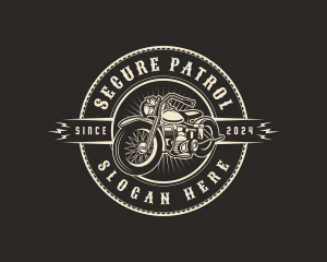 Motorcycle Bike Motor logo design