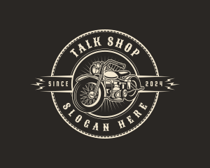 Motorcycle Bike Motor logo design