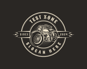 Motorcycle Bike Motor logo design