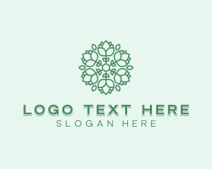 Floral Rose Landscaping Logo