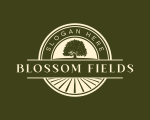 Tree Field Farm logo design