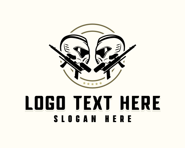 Tactical Paintball Combat logo