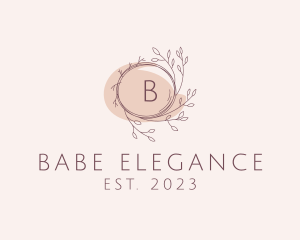 Elegant Plant Vine Florist logo design