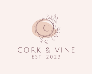 Elegant Plant Vine Florist logo design