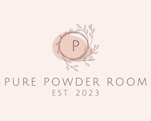 Elegant Plant Vine Florist logo design