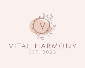 Elegant Plant Vine Florist logo design