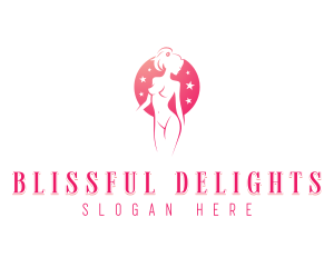 Stripper Erotic Woman logo design