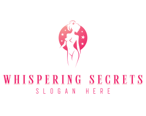 Stripper Erotic Woman logo design