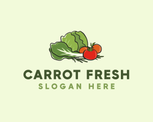 Fresh Vegetable Farm logo design