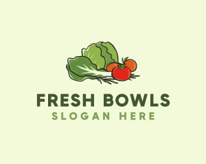 Fresh Vegetable Farm logo design