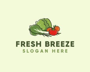 Fresh Vegetable Farm logo design