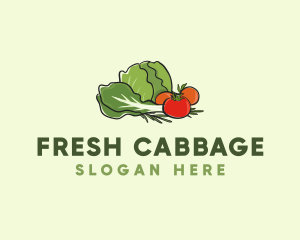 Fresh Vegetable Farm logo design