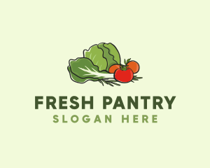 Fresh Vegetable Farm logo design