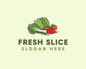 Fresh Vegetable Farm logo design