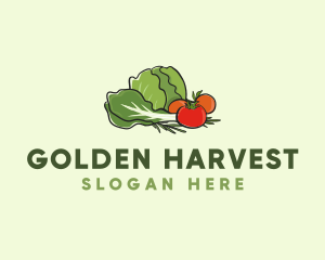 Fresh Vegetable Farm logo design