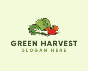 Fresh Vegetable Farm logo design