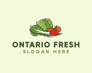 Fresh Vegetable Farm logo design