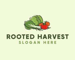 Fresh Vegetable Farm logo design