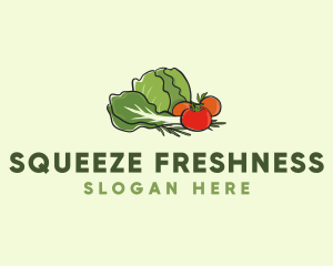 Fresh Vegetable Farm logo design