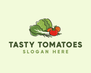 Fresh Vegetable Farm logo design