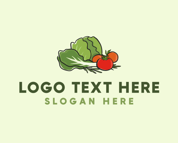 Cabbage logo example 3