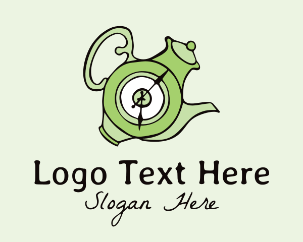 Tea Pot logo example 2