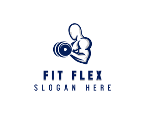 Dumbbell Muscle Workout logo