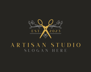 Artisan Shears Studio logo design