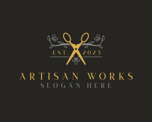 Artisan Shears Studio logo design