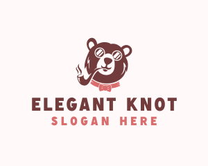 Pipe Smoking Bear logo