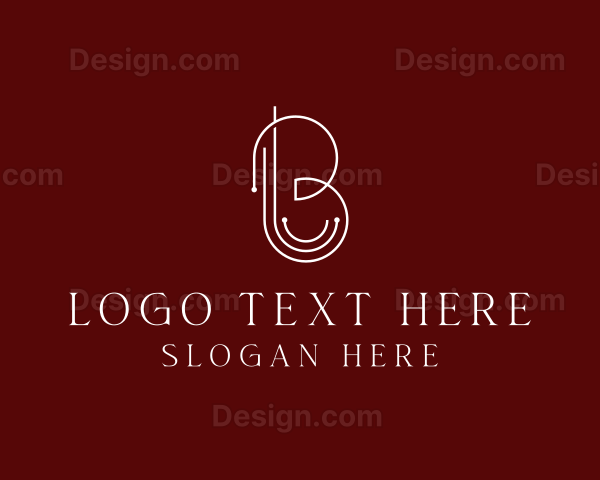 Stylish Company Studio Letter B Logo