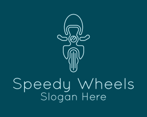 Minimalist Scooter Bike logo