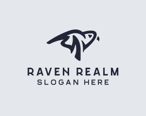 Crow Bird Raven logo