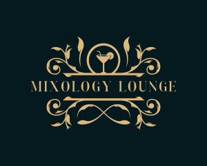 Luxury  Restaurant Cocktail logo