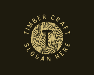 Rustic Wood Lumber logo design