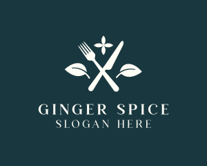 Cutlery Food Restaurant logo design