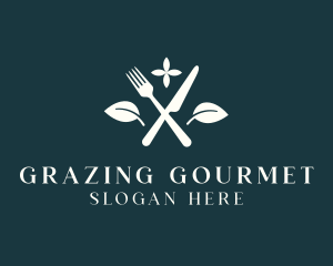 Cutlery Food Restaurant logo design